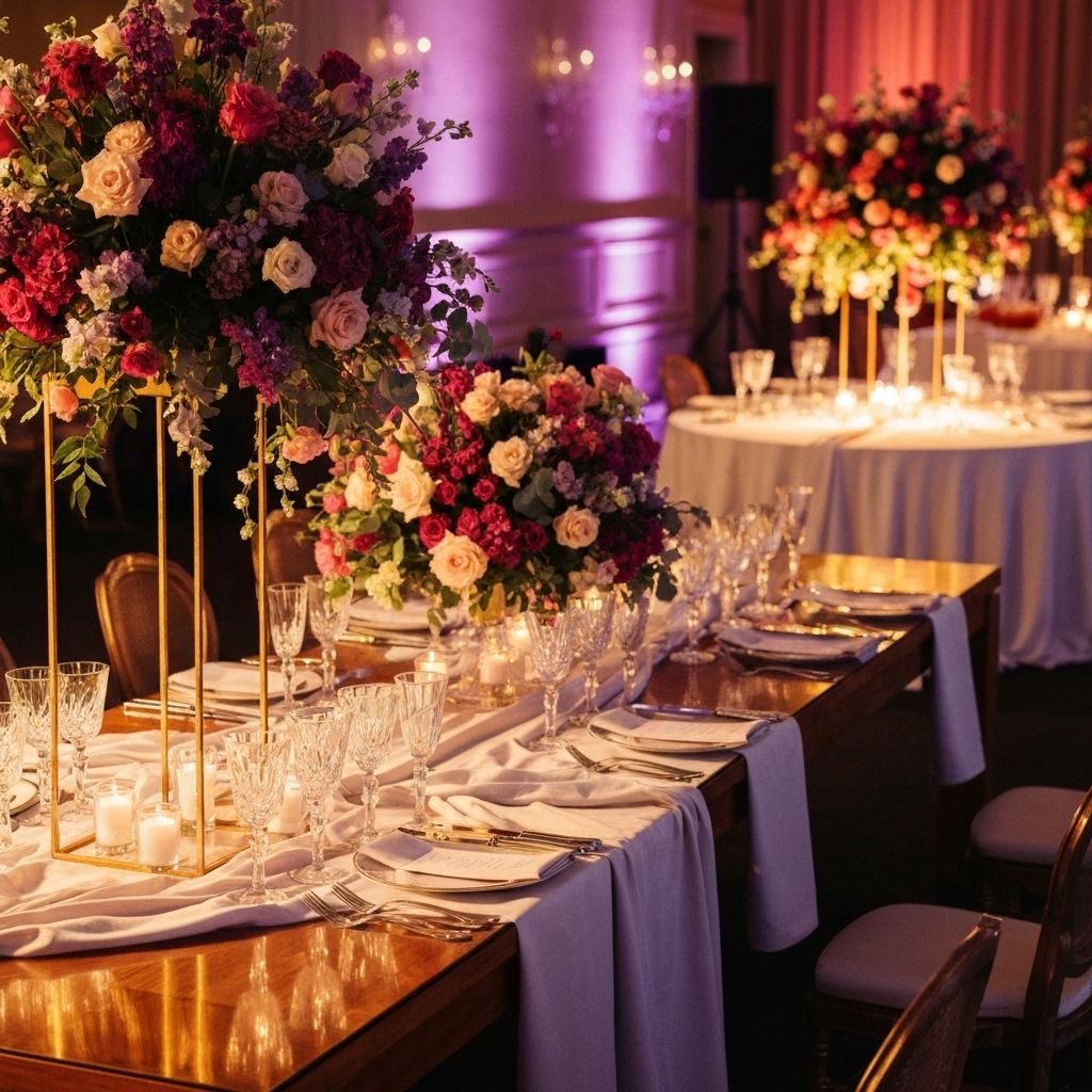 Beautiful event setup